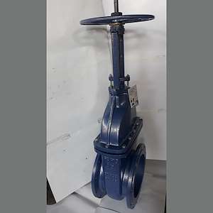 شیرآلات صنعتی اتصالات یزدی شیرفلکه زبانه فلزی محور صعودی 16 بار